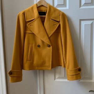 Anne Taylor Gold A-Line Jacket